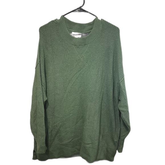 aerie Sweaters - Aerie Super Soft and Cozy Oversized Perfect for Fall Green Sweater Size M